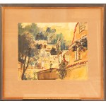 Josef Liesler (1912-2005). View of a Park