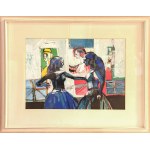 Josef Liesler (1912-2005). The Backstage Rehearsal