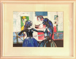 Josef Liesler (1912-2005). The Backstage Rehearsal