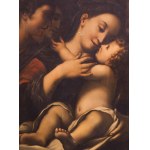 EUROPEAN SCHOOL (19TH CENTURY) . The Holy Family (Madonna and Child with Saint Joseph and Young Saint John the Baptist)