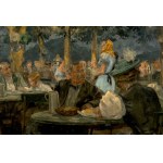 Louis Hermanus Hendricus Schutte (1904-1979). Summer Evening in the Garden Café