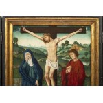 Maître flamand, vers 1520-1550. La Crucifixion