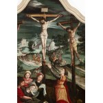 Mistrz z Antwerpii, koniec XV wieku, Mistrz z Antwerpii, koniec XV wieku. Ukrzyżowanie z Marią Jan i Marią Magdaleną