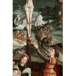 Mistrz z Antwerpii, koniec XV wieku, Mistrz z Antwerpii, koniec XV wieku. Ukrzyżowanie z Marią Jan i Marią Magdaleną