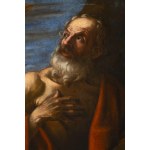 Maître bolonais du XVIIe siècle, Maître bolonais du XVIIe siècle . Le Saint Jérôme entend les trompettes du Jugement dernier.