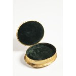 Fine Gilded Bronze Jewelry Casket with Miniature