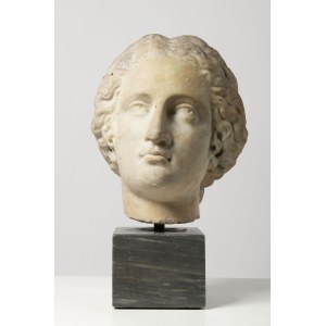 Classical Female Head . Possible Classical Antiquity or 16th Century Renaissance