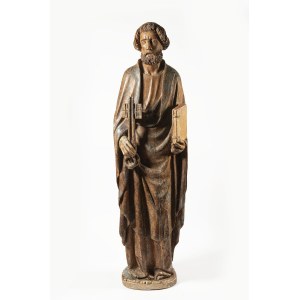 Probably Cologne, Master around 1420-30 . Figure of Saint Peter