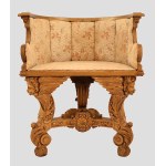 An Ornate Giltwood Armchair 19th century