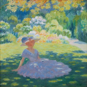 Eugeniusz Urbański-Nieczuja (1877-1955), Odpoczynek w parku