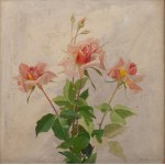 Wacław Chodkowski (1878 - 1953) Róże, 1948 r.