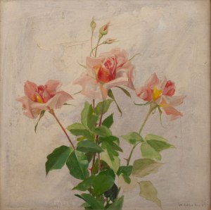 Wacław Chodkowski (1878 - 1953) Róże, 1948 r.