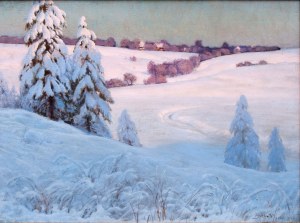 Roman Bratkowski (1869 - 1954), Pejzaż z Hadli, 1911 r.