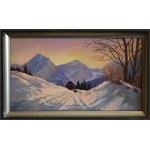 Václav Jedlička (1862-1928), Winter in the mountains, ca. 1930.