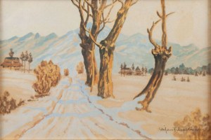Stefan Filipkiewicz (1879 - 1944), Droga wśród gór, 1935 r.