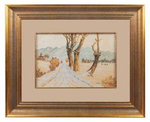 Stefan Filipkiewicz (1879 - 1944), Droga wśród gór, 1935 r.