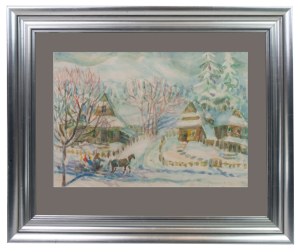 Helena Bolińska-Gloksin (1908-1985), Zima w Zakopanem, 1977 r.