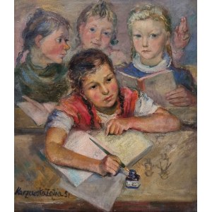 Zofia Poreyko (1899-1996), Ve škole, 1951.
