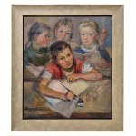 Zofia Poreyko (1899-1996), Ve škole, 1951.
