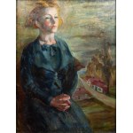 Władysław Łopuszniak (1904- 1996), Portret Pani AP, przed 1938 r.