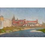 Jan Kazimierz Olpiński (1875 - 1936), Widok na Wawel, 1924 r.