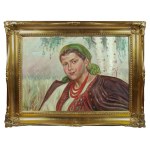 Wincenty Wodzinowski (1866-1940), Portrait of a girl