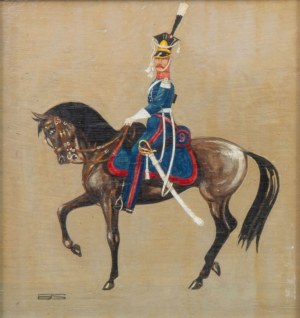 Bogdan Slezkin, Młodszy Oficer 9. Pułku Ułanów, z cyklu Wojsko Polskie 1807-1814 Księstwo Warszawskie