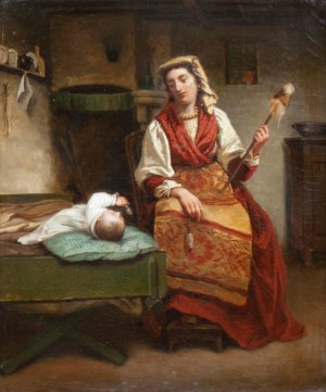 Lionel Baes (1839 - 1913), Matka z dzieckiem