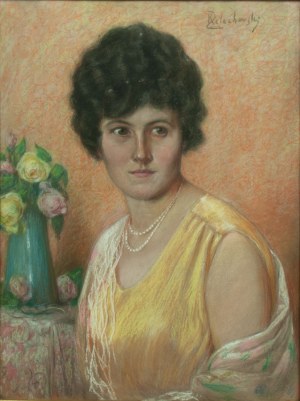 Kasper Żelechowski (1863 - 1942), Portret damy
