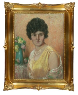 Kasper Żelechowski (1863 - 1942), Portret damy