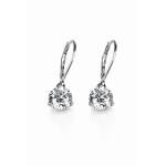 Earrings with diamonds