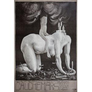 Franciszek STAROWIEYSKI (1930-2009) - projekt, Plakat do filmu Cauchemars [Zmory] w reżyserii Wojciecha Marczewskiego