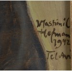 Wlastimil Hofman (1881 Praga - 1970 Szklarska Poręba), Portret Chaima Halberthala, 1942