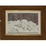 Wlastimil Hofman (1881 Prague - 1970 Szklarska Poreba), Zaspa, 1962