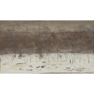 Wlastimil Hofman (1881 Prague - 1970 Szklarska Poreba), Zima (Bodies on Snow), 1962
