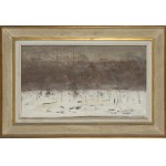 Wlastimil Hofman (1881 Prague - 1970 Szklarska Poreba), Zima (Bodies on Snow), 1962