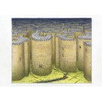 Jacek Yerka, Watchtowers, 2022