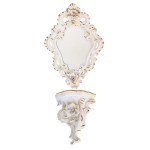 artist unrecognized, Mirror with console in Rococo style