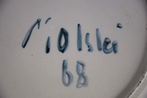 Eugeniusz MOLSKI (ur. 1942 r.), Patera „Kobieta paw”, 1968 r. Unikat