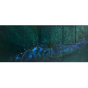 Renata Masłyk, Dragonfly, 350x150cm