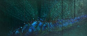 Renata Masłyk, Ważka, 350x150cm