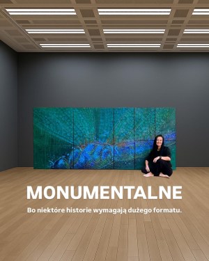 Renata Masłyk, Ważka, 350x150cm