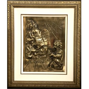 Salvador DALI (1904-1989), Mojžíš a desatero přikázání - 1977, Mojžíš a desatero přikázání