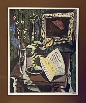 Pablo PICASSO (1881 - 1973), Nature morte au chandelier (Martwa natura ze świecznikiem), (1937)