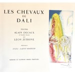 Salvador DALI (1904-1989), Lady Godiva, Z cyklu: Les Chevaux de Dali (Dalího koně), 1983