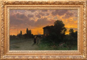 Hermann Traugott RÜDISÜHLI (1864 - 1944), Oczekiwanie, przed 1900