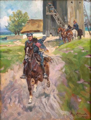 Jerzy KOSSAK (1886 - 1955), Patrol