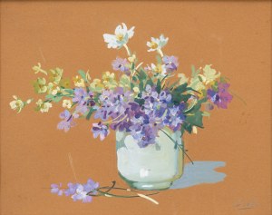 Erno ERB (1890 - 1943), Kwiaty w wazonie