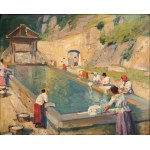 Bronisława RYCHTER-JANOWSKA (1868 - 1953), Lavatoio