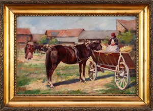 Stanisław BATOWSKI-KACZOR (1866 - 1946), Furmanka